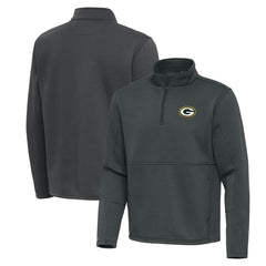 Antigua Twist Quarter-Zip Pullover Jacket - Green Bay Packers