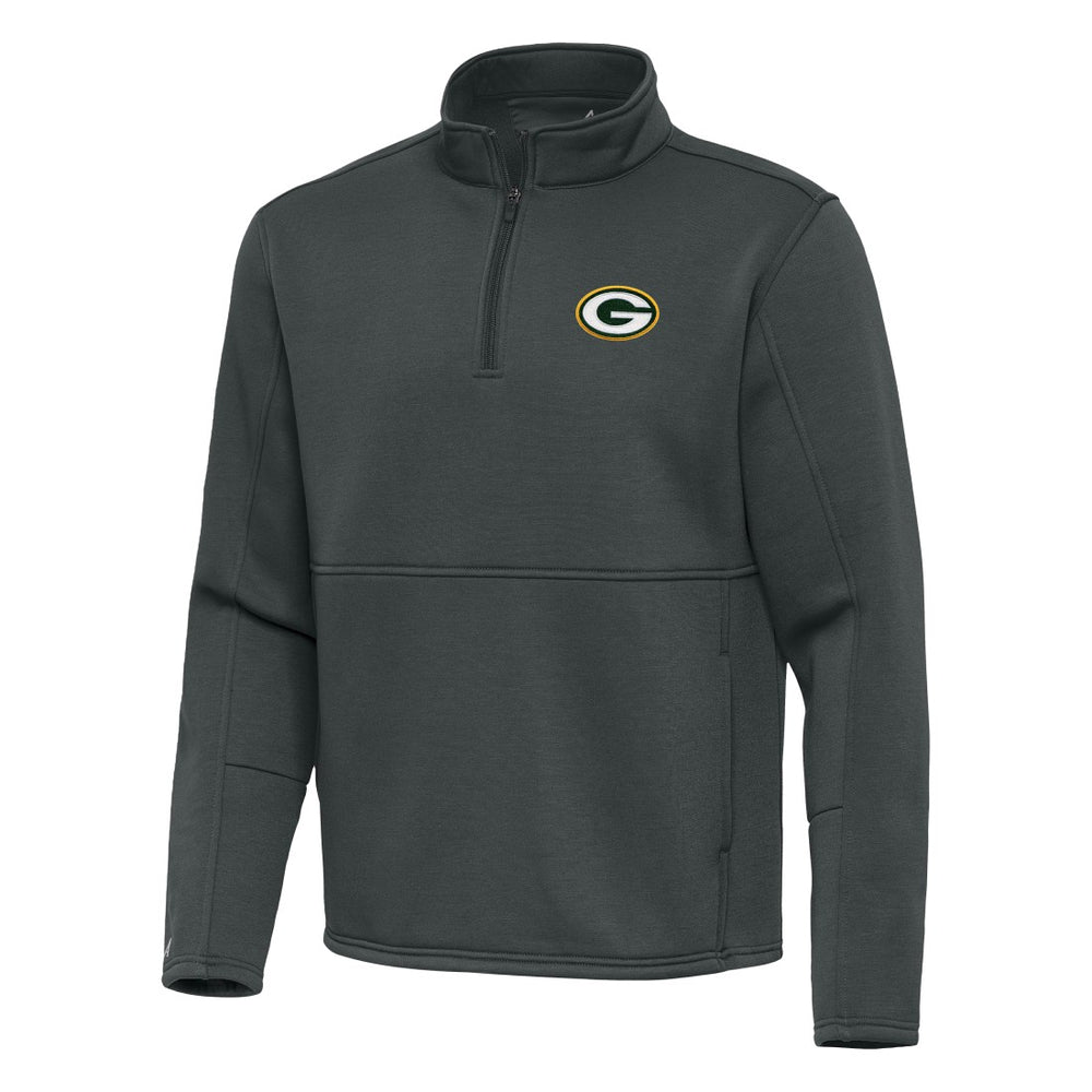 Antigua Twist Quarter-Zip Pullover Jacket - Green Bay Packers