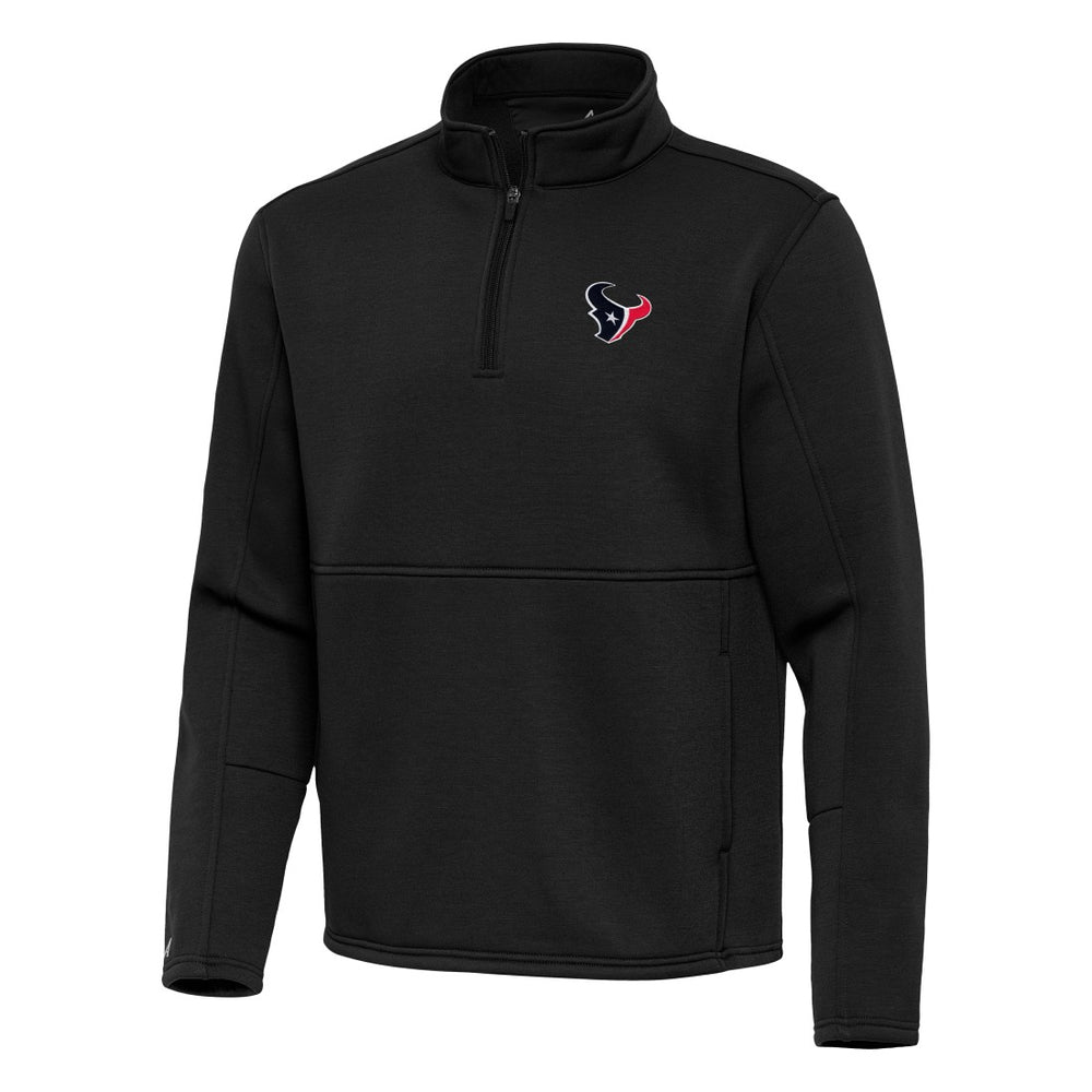 Antigua Twist Quarter-Zip Pullover Jacket - Houston Texans