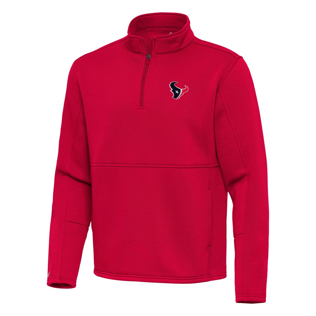 Antigua Twist Quarter-Zip Pullover Jacket - Houston Texans
