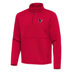 Antigua Twist Quarter-Zip Pullover Jacket - Houston Texans