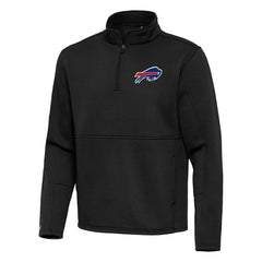 Antigua Twist Quarter-Zip Pullover Jacket - Buffalo Bills