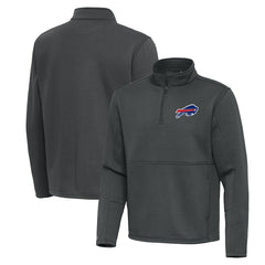 Antigua Twist Quarter-Zip Pullover Jacket - Buffalo Bills