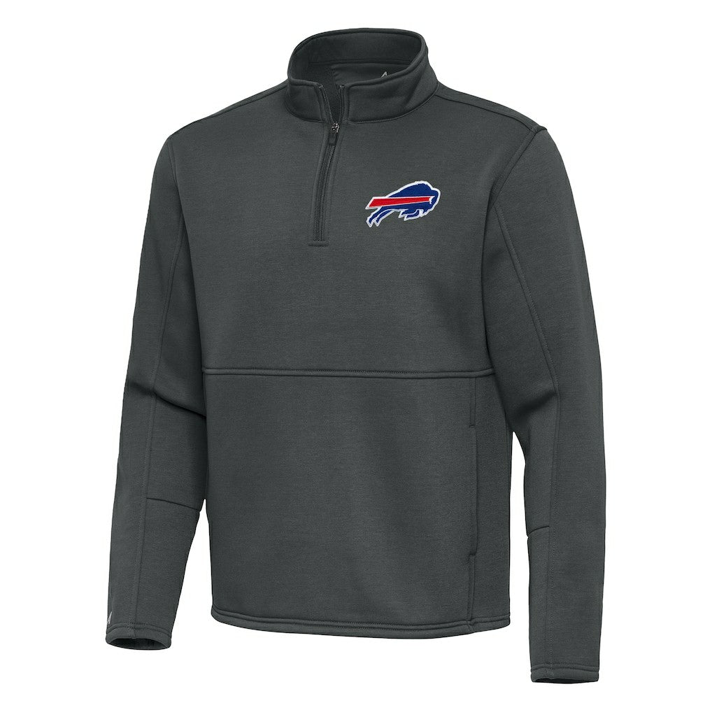 Antigua Twist Quarter-Zip Pullover Jacket - Buffalo Bills