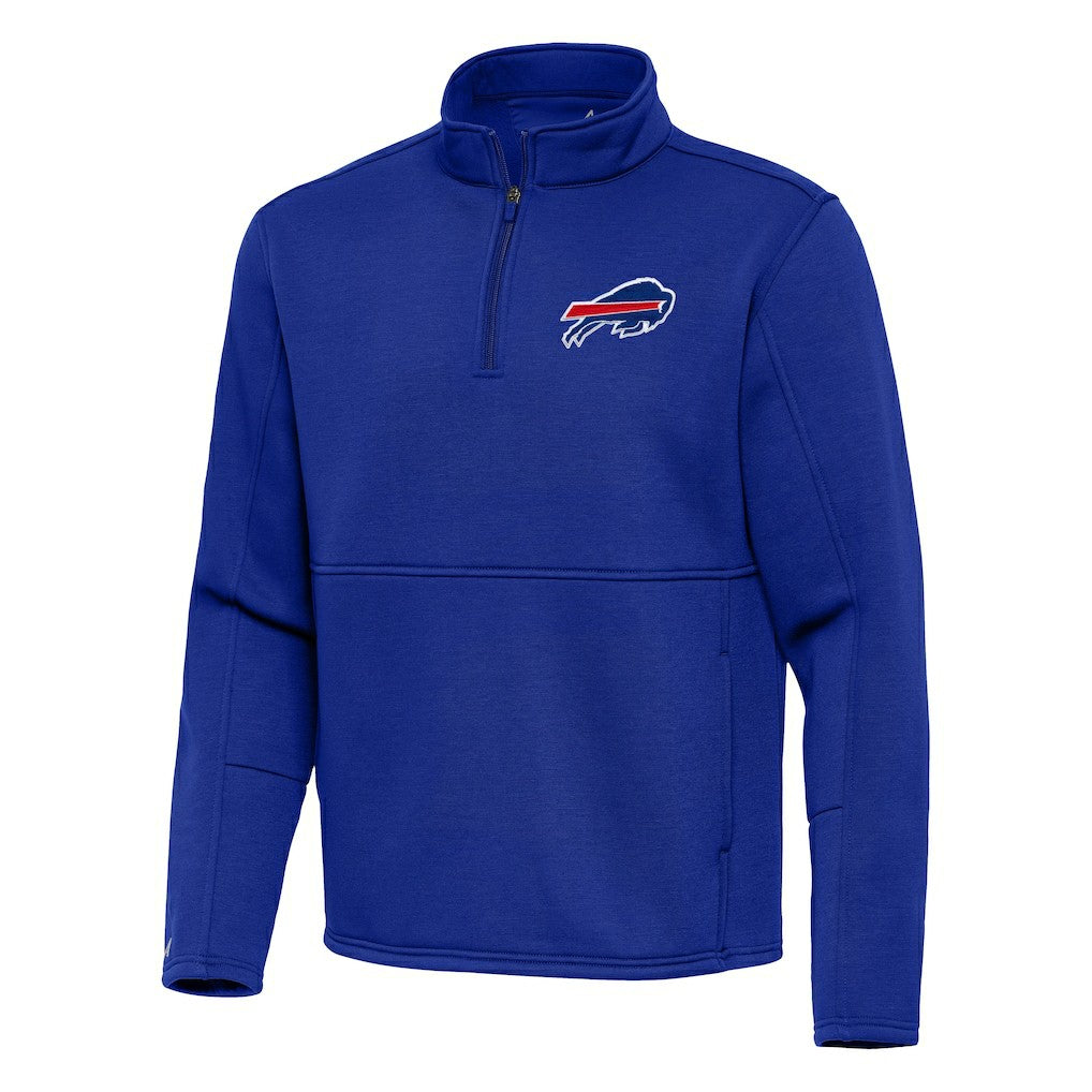 Antigua Twist Quarter-Zip Pullover Jacket - Buffalo Bills
