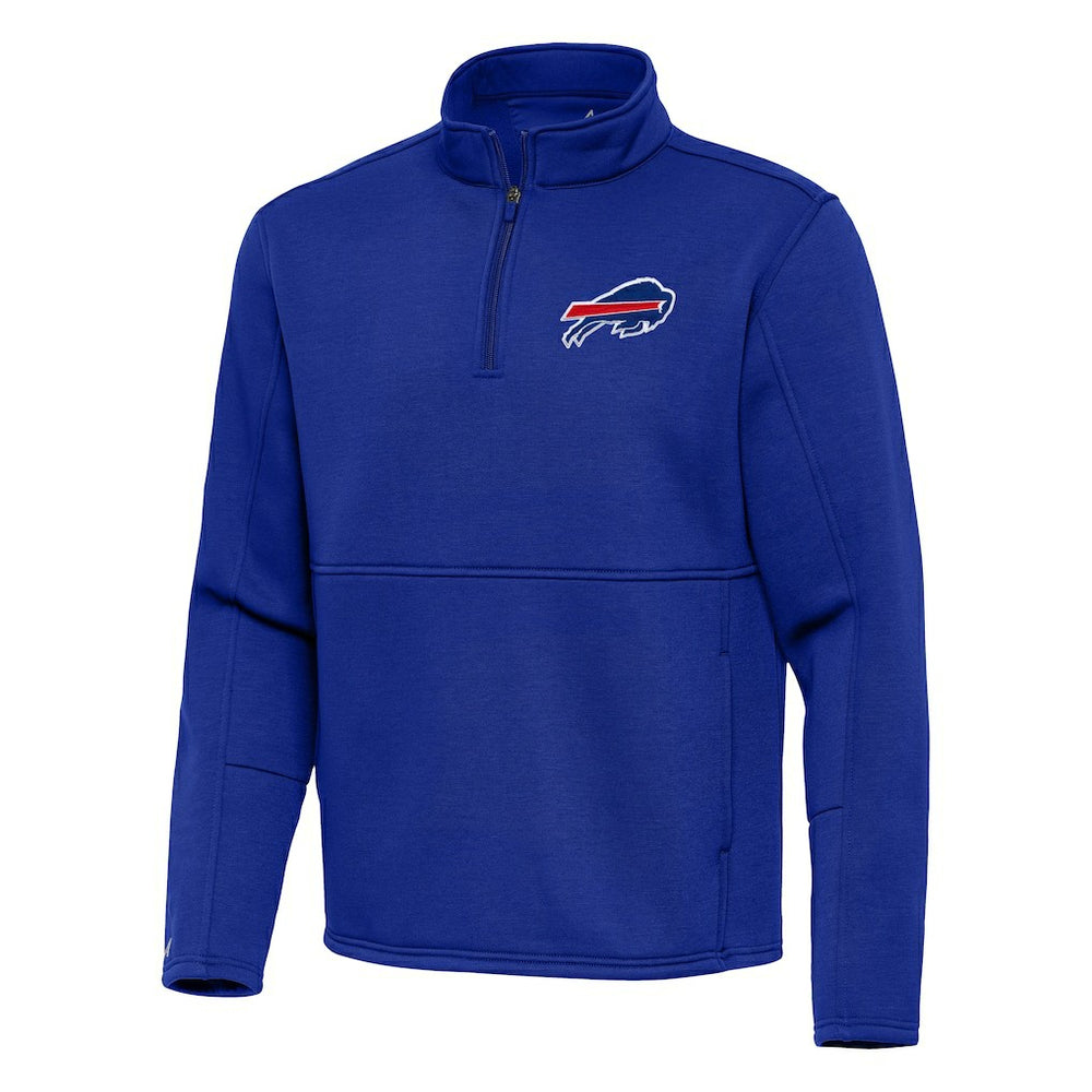 Antigua Twist Quarter-Zip Pullover Jacket - Buffalo Bills