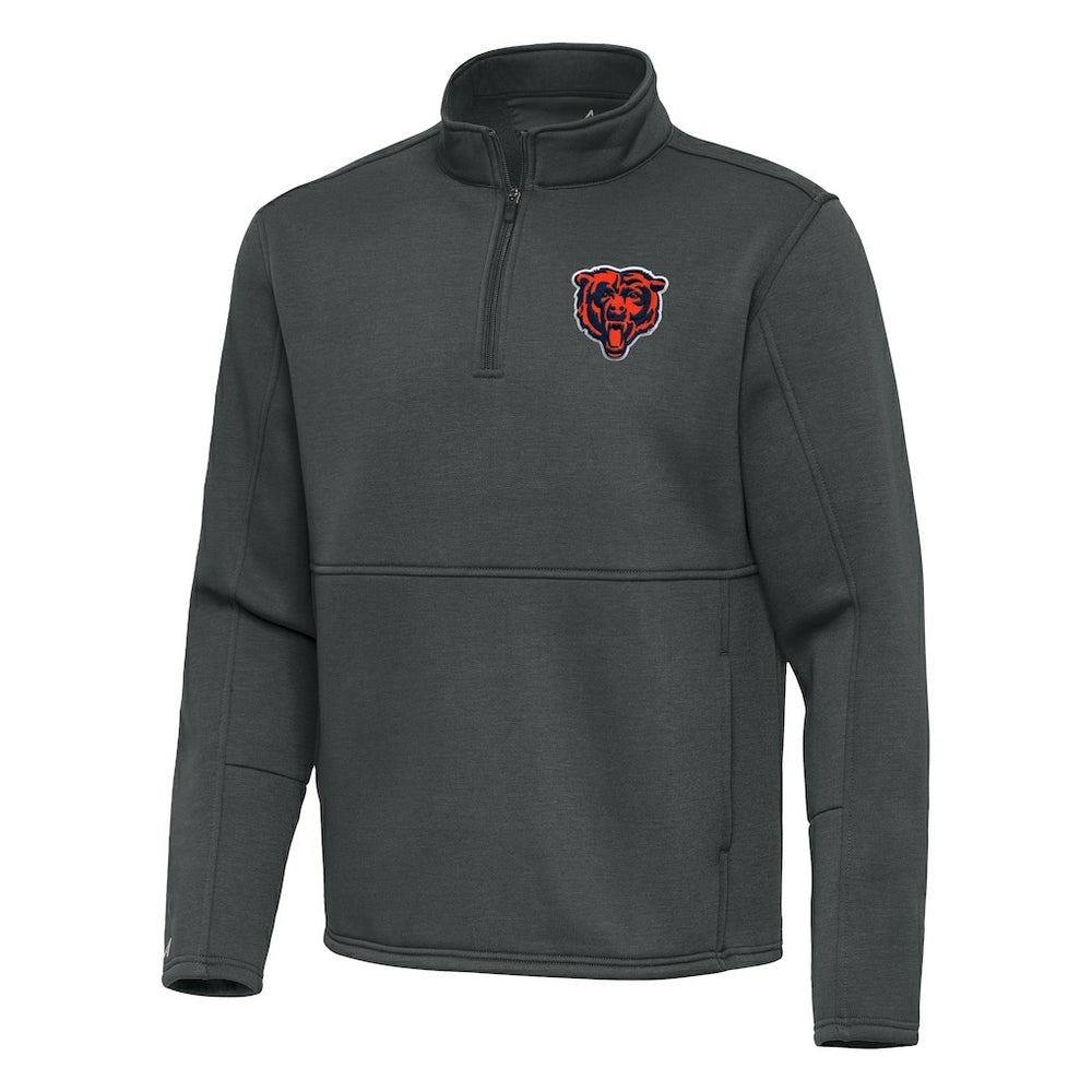 Antigua Twist Quarter-Zip Pullover Jacket - Chicago Bears