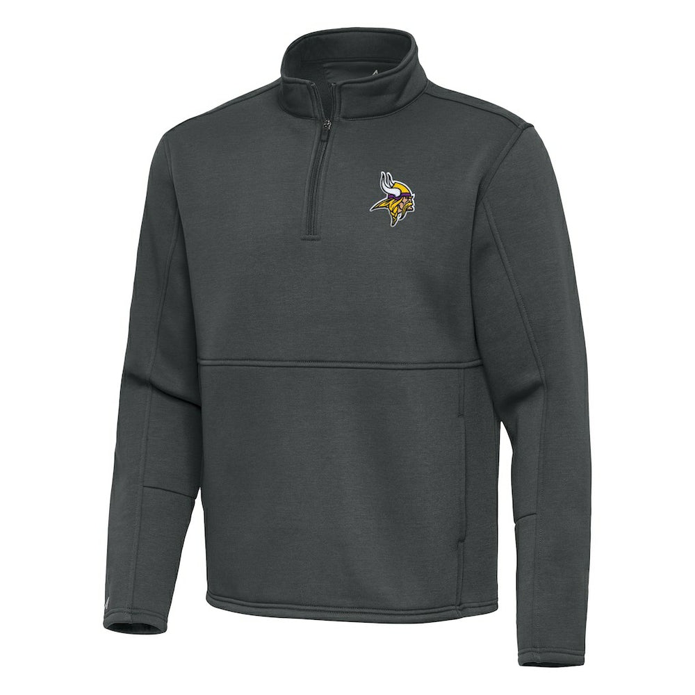 Antigua Twist Quarter-Zip Pullover Jacket - Minnesota Vikings
