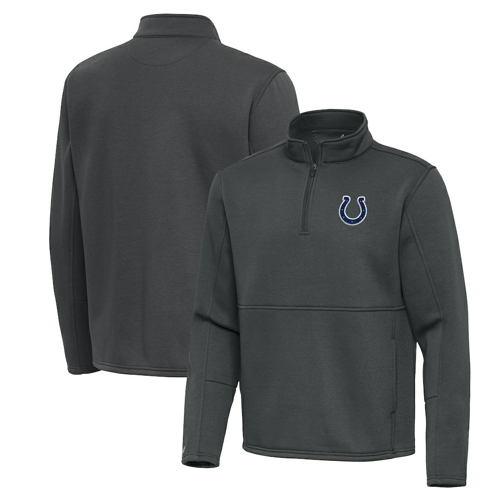 Antigua Twist Quarter-Zip Pullover Jacket - Indianapolis Colts
