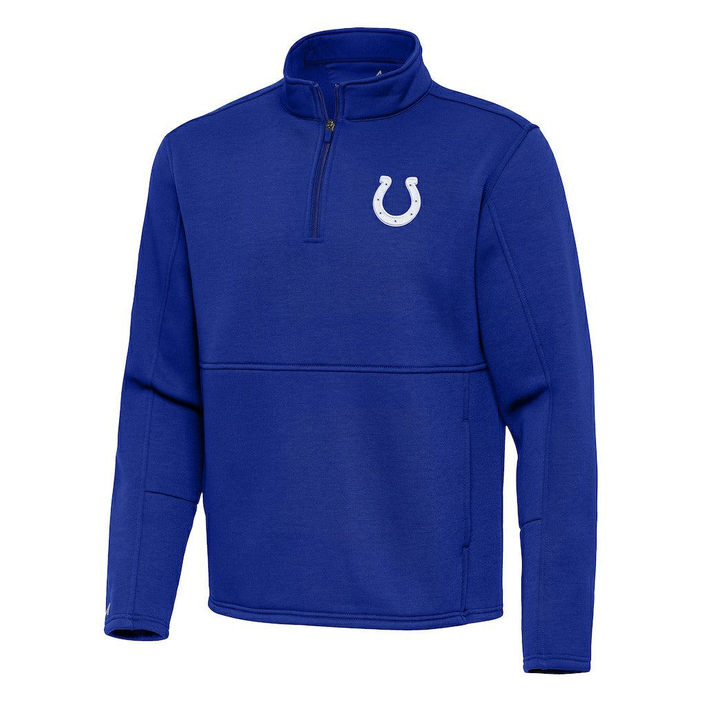 Antigua Twist Quarter-Zip Pullover Jacket - Indianapolis Colts