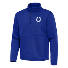 Antigua Twist Quarter-Zip Pullover Jacket - Indianapolis Colts