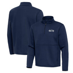 Antigua Twist Quarter-Zip Pullover Jacket - Seattle Seahawks