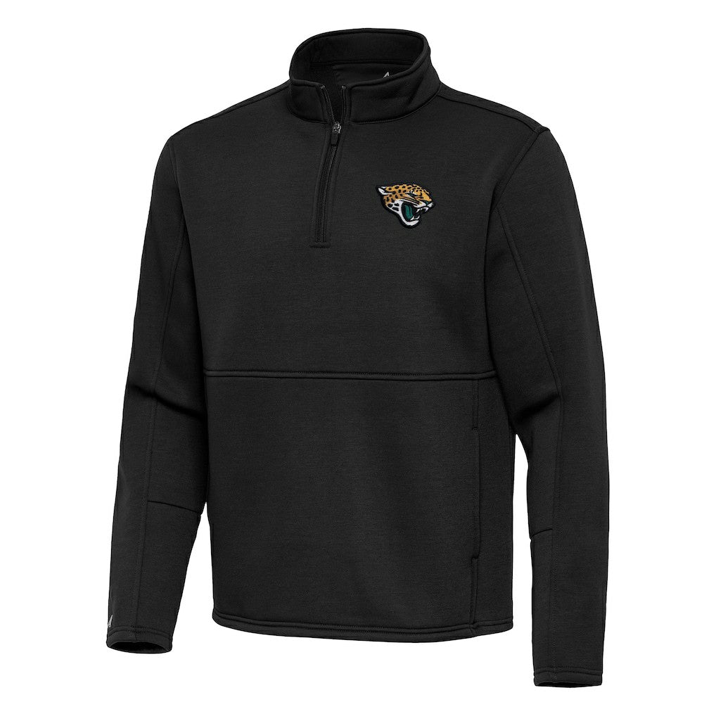 Antigua Twist Quarter-Zip Pullover Jacket - Jacksonville Jaguars