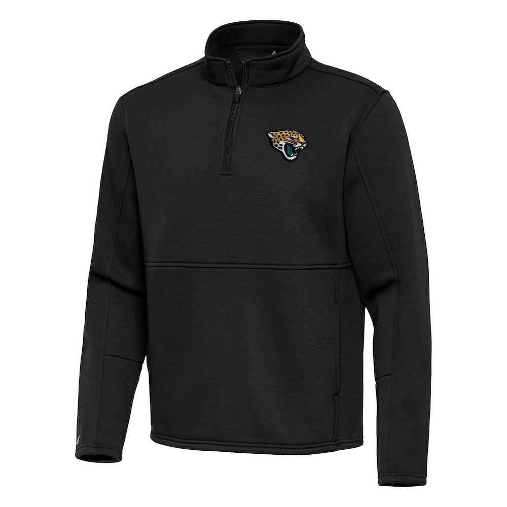 Antigua Twist Quarter-Zip Pullover Jacket - Jacksonville Jaguars