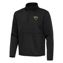 Antigua Twist Quarter-Zip Pullover Jacket - Jacksonville Jaguars