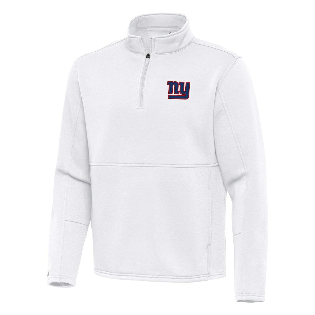 Antigua Twist Quarter-Zip Pullover Jacket - New York Giants