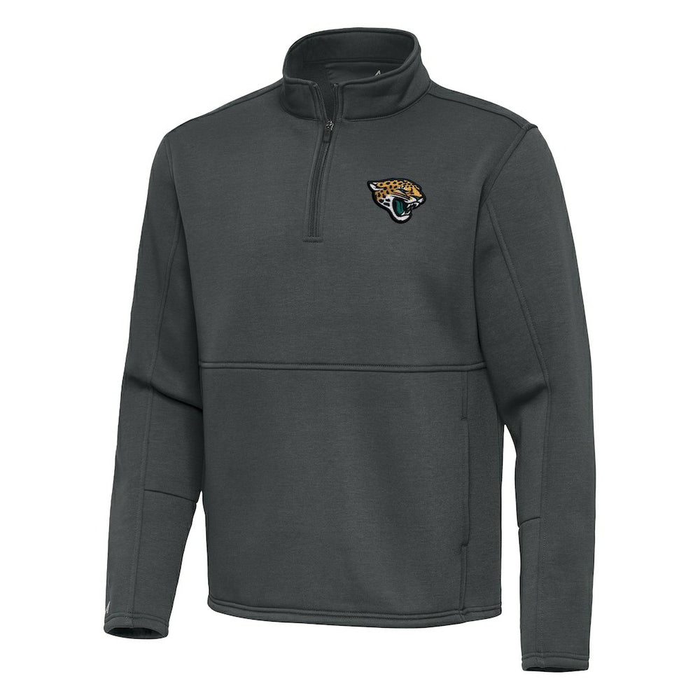 Antigua Twist Quarter-Zip Pullover Jacket - Jacksonville Jaguars