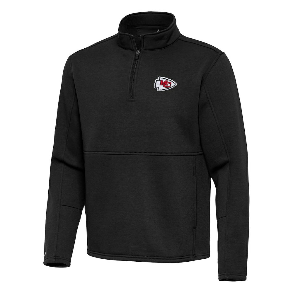 Antigua Twist Quarter-Zip Pullover Jacket - Kansas City Chiefs