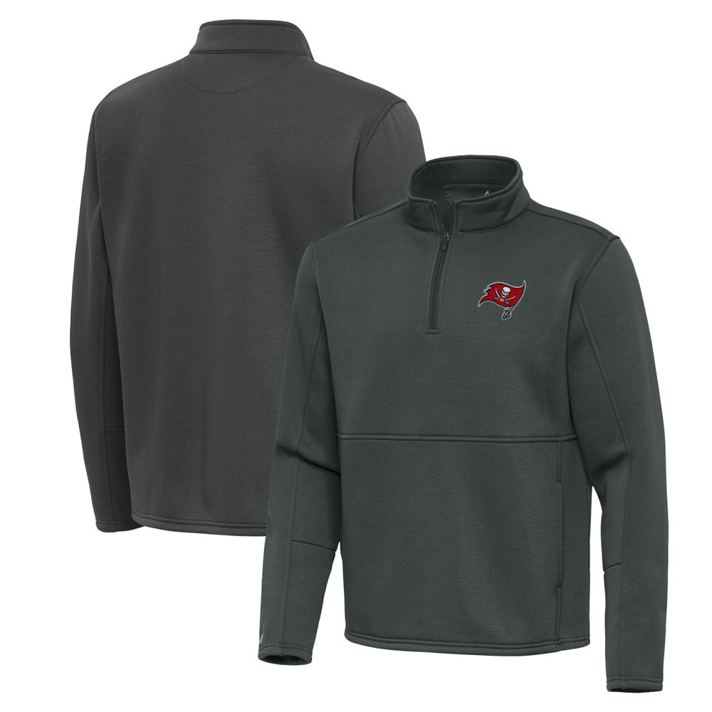 Antigua Twist Quarter-Zip Pullover Jacket - Tampa Bay Buccaneers