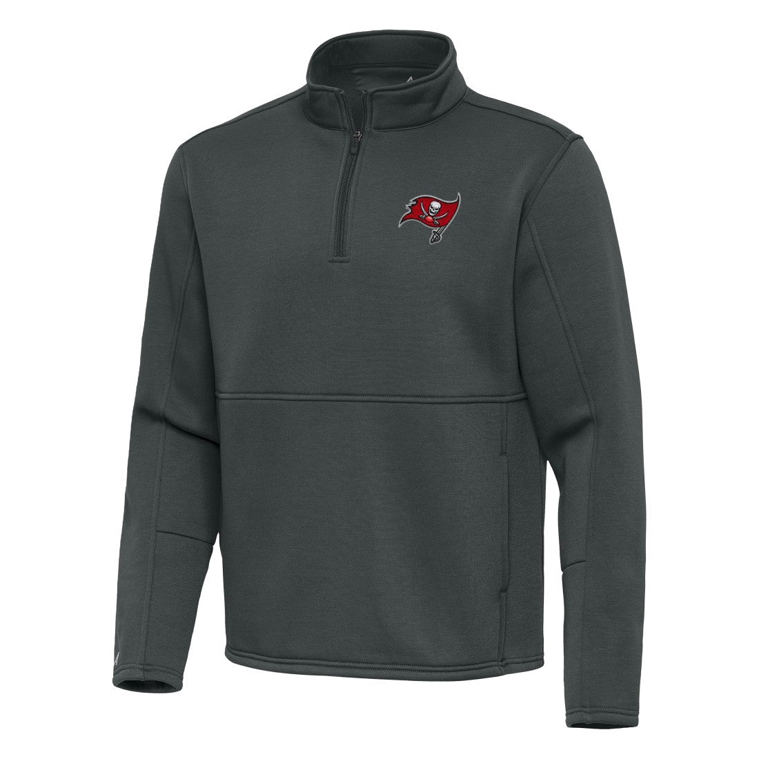 Antigua Twist Quarter-Zip Pullover Jacket - Tampa Bay Buccaneers