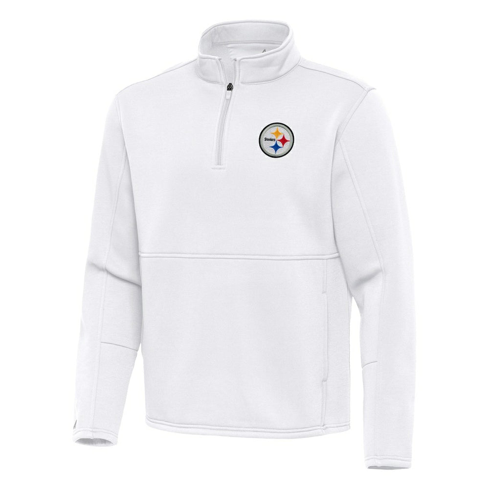 Antigua Twist Quarter-Zip Pullover Jacket - Pittsburgh Steelers