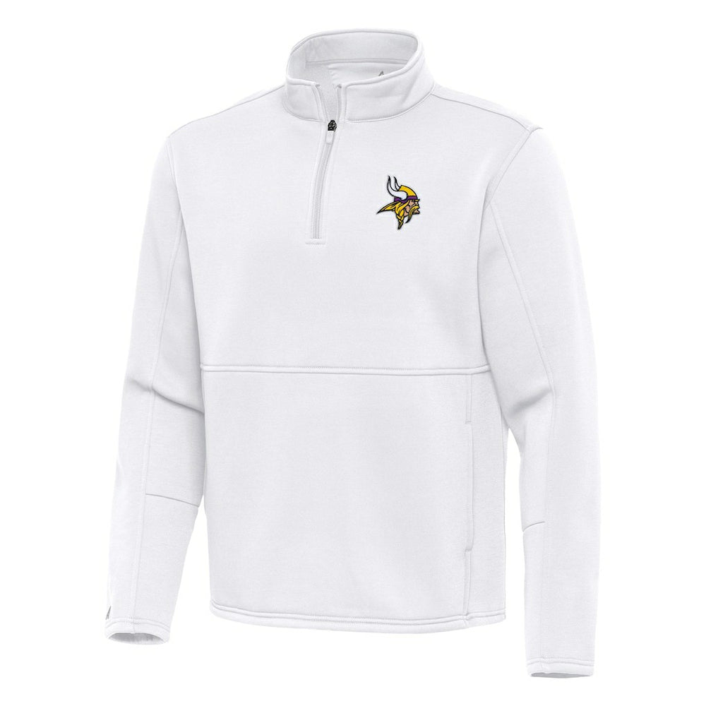 Antigua Twist Quarter-Zip Pullover Jacket - Minnesota Vikings