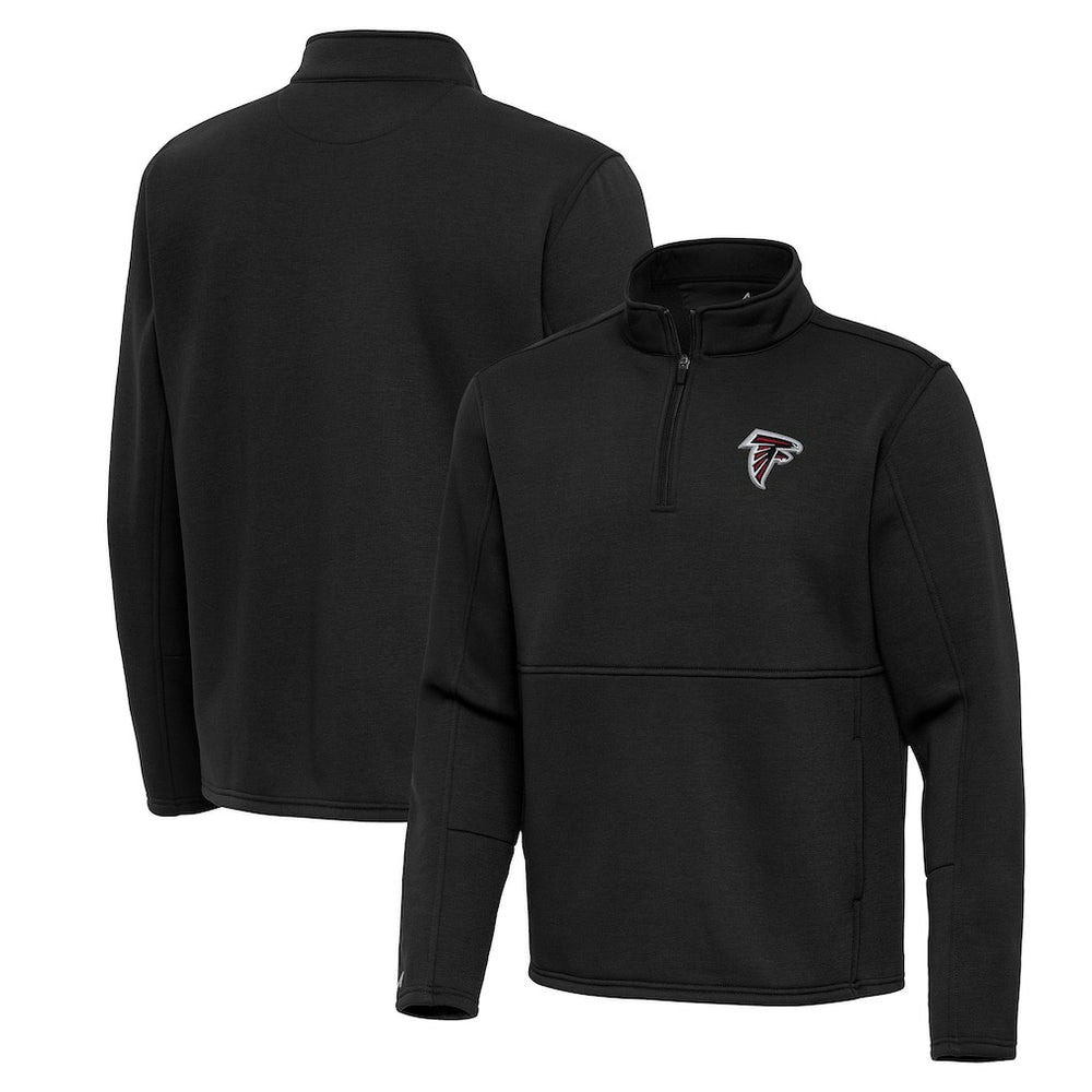 Antigua Twist Quarter-Zip Pullover Jacket - Atlanta Falcons