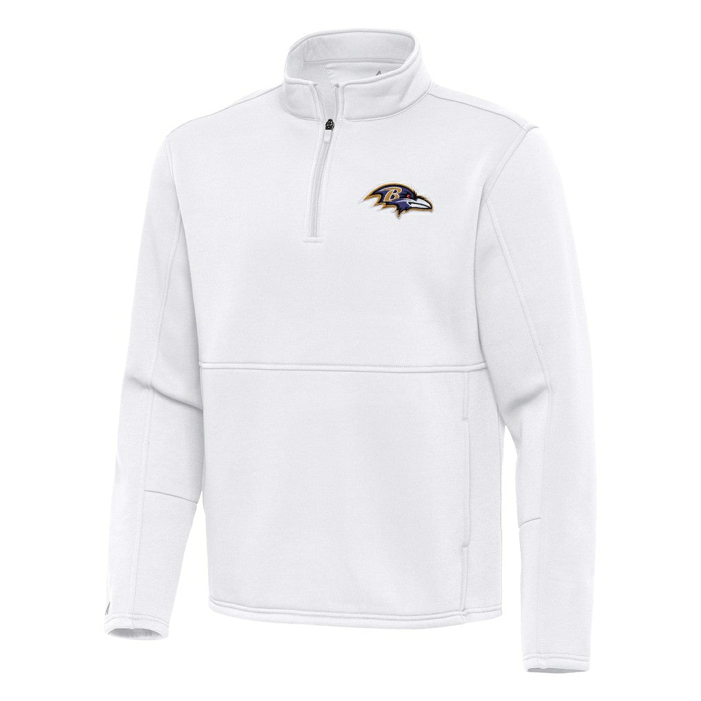 Antigua Twist Quarter-Zip Pullover Jacket - Baltimore Ravens
