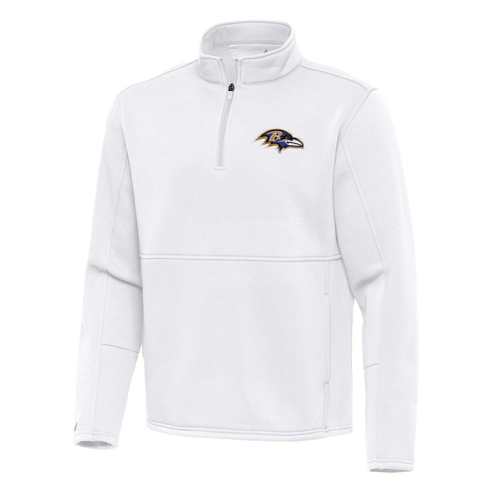 Antigua Twist Quarter-Zip Pullover Jacket - Baltimore Ravens