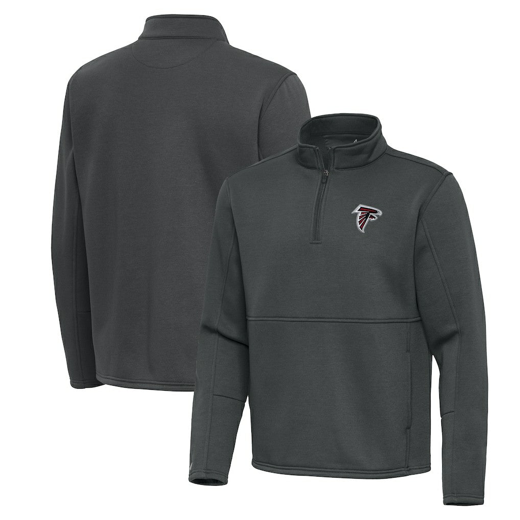 Antigua Twist Quarter-Zip Pullover Jacket - Atlanta Falcons