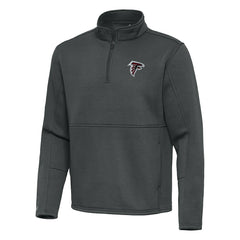 Antigua Twist Quarter-Zip Pullover Jacket - Atlanta Falcons