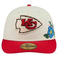Tonal Floral 59FIFTY Fitted Hat - Kansas City Chiefs