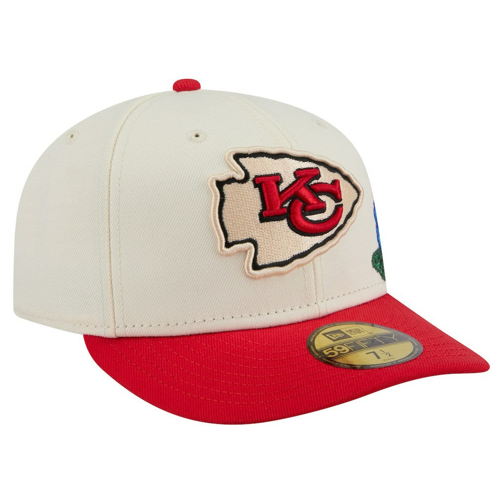 Tonal Floral 59FIFTY Fitted Hat - Kansas City Chiefs