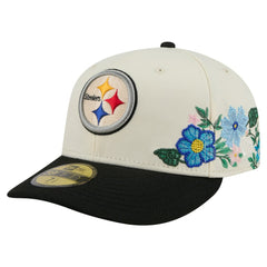 Tonal Floral 59FIFTY Fitted Hat - Pittsburgh Steelers