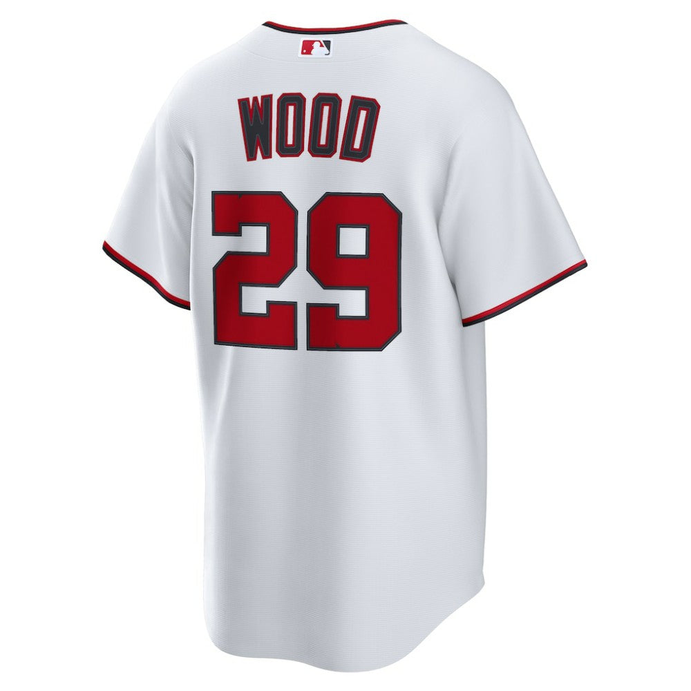 MLB James Wood Washington Nationals Nike Home Replica Jersey