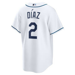 MLB Yandy Díaz Tampa Bay Rays Nike Home Replica Jersey