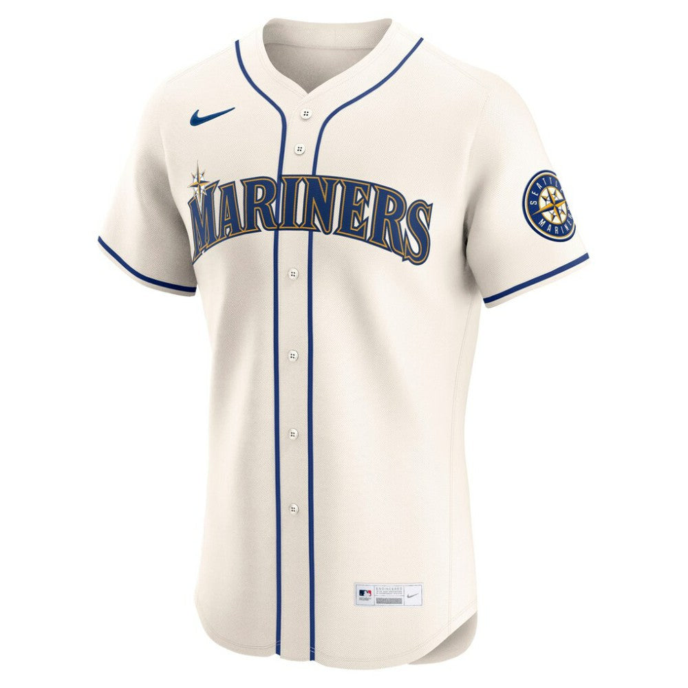MLB Julio Rodríguez Seattle Mariners Nike Alternate 2 Elite Player Jersey