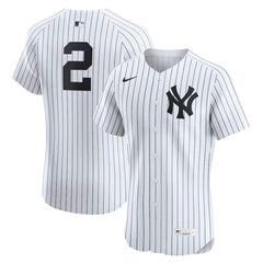 MLB Derek Jeter New York Yankees Nike Home Elite Player Jersey