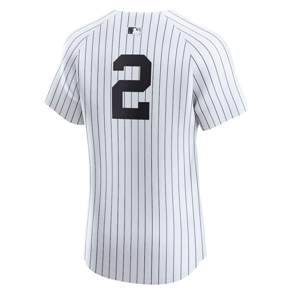 MLB Derek Jeter New York Yankees Nike Home Elite Player Jersey