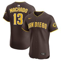 MLB Manny Machado San Diego Padres Nike Road Elite Jersey