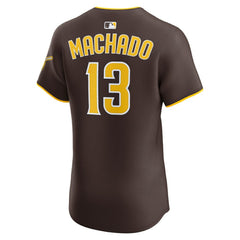 MLB Manny Machado San Diego Padres Nike Road Elite Jersey