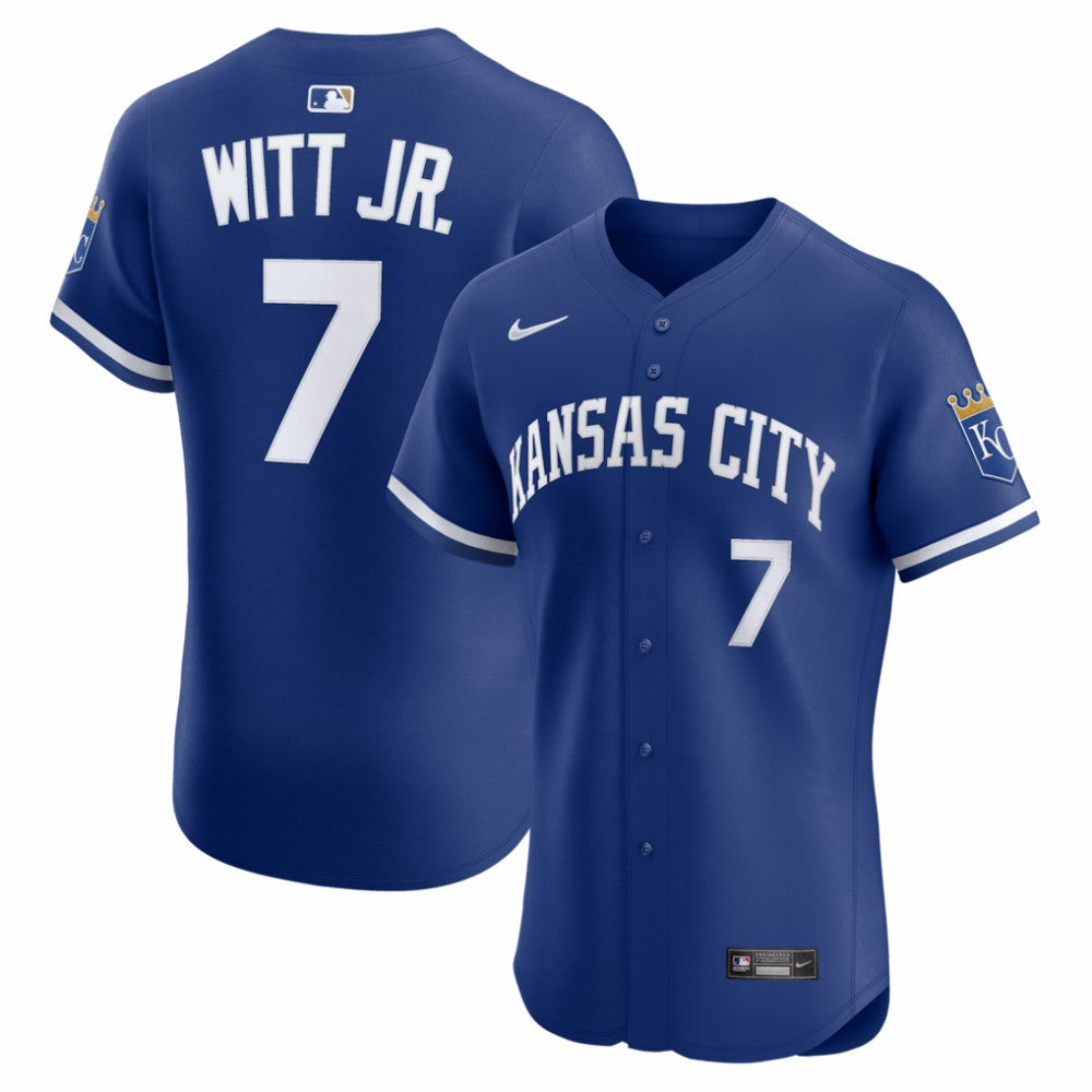 MLB Bobby Witt Jr. Kansas City Royals Nike Alternate 2 Elite Player Jersey
