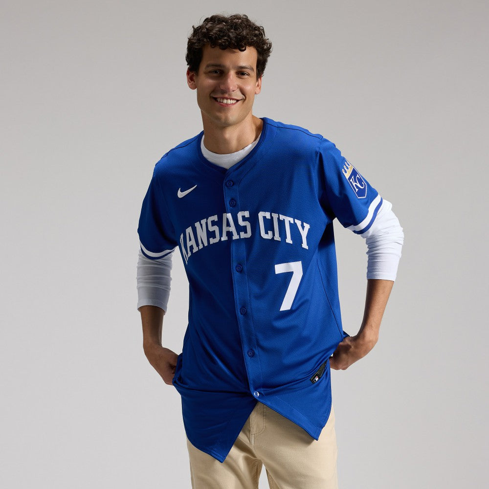 MLB Bobby Witt Jr. Kansas City Royals Nike Alternate 2 Elite Player Jersey