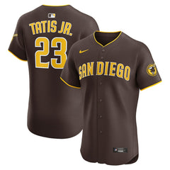 MLB Fernando Tatis Jr. San Diego Padres Nike Road Elite Jersey