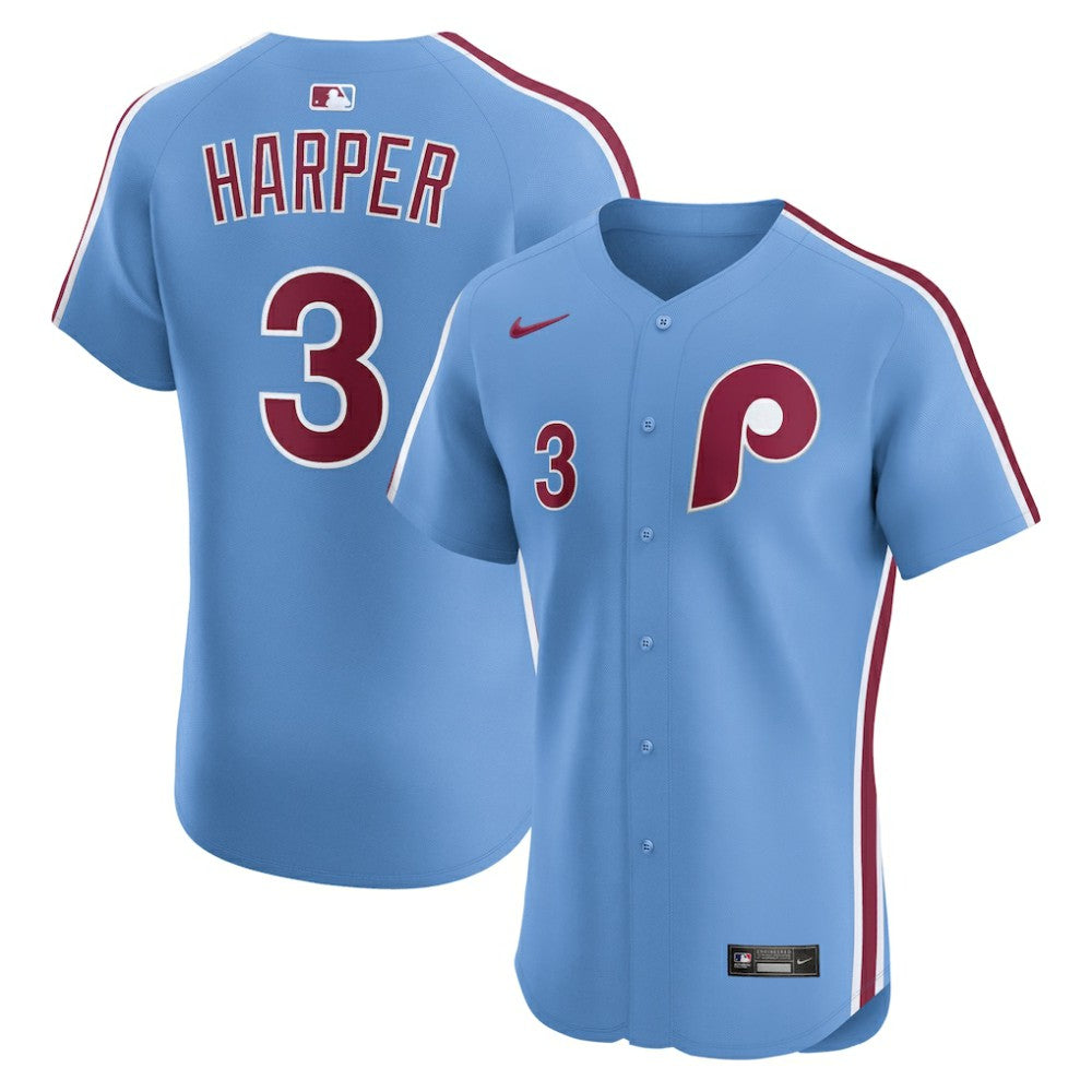 MLB Bryce Harper Philadelphia Phillies Nike Alternate Elite Jersey
