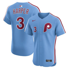 MLB Bryce Harper Philadelphia Phillies Nike Alternate Elite Jersey