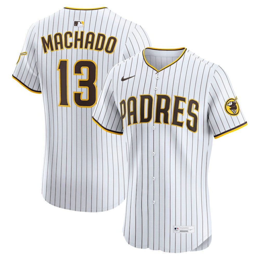 MLB Manny Machado San Diego Padres Nike Home Elite Player Jersey