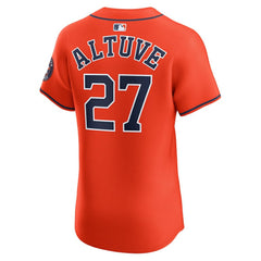 MLB Jose Altuve Houston Astros Nike Alternate Elite Player Jersey