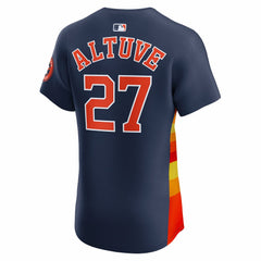 MLB Jose Altuve Houston Astros Nike Alternate 2 Elite Player Jersey