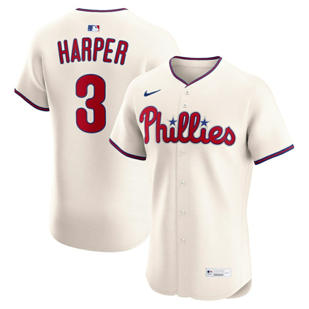 MLB Bryce Harper Philadelphia Phillies Nike Alternate 2 Elite Jersey